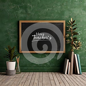 AI-generated image celebrating Teachers\' Day with festive cheer. photo