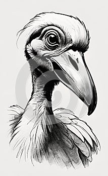 AI generated image of a Dodo bird