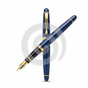 AI-Generated Image: Elegant Pens and Pencils for Writing and Creativity