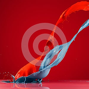 AIGenerated Image: Abstract Background with Seamless Patterns