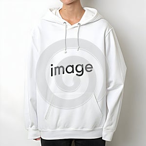 AI-generated image placeholder isolated on white background