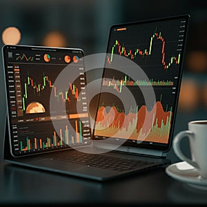 AI-Generated Image: Growth Chart Depicting Business Success