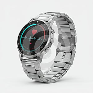 AI Generated Elegant Table Clock, Hand Clock, and Leather Ball on a Wooden Surface