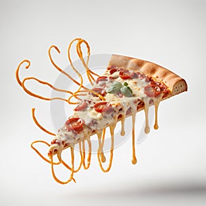 delicious pepperoni pizza ai generated