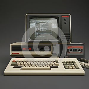 AI-Generated Image: Sleek Laptop Mockup for Digital Showcases photo