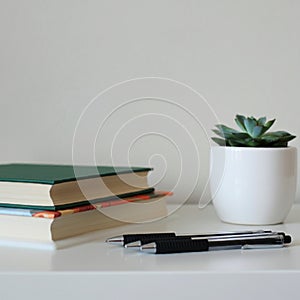 AI-Generated Image: Stack of Books for Knowledge and Inspiration