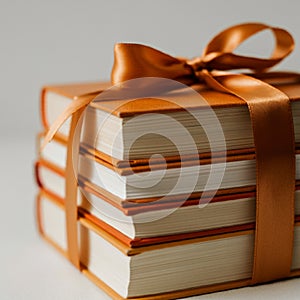 AI-Generated Image: Stack of Books for Knowledge and Inspiration