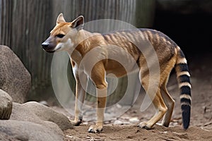 AI generated image of a Tasmanian Tiger