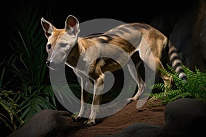 AI generated image of a Tasmanian Tiger