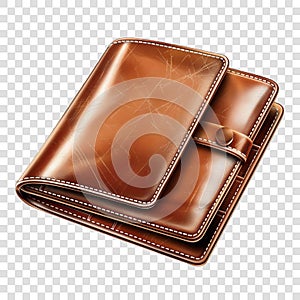 wallet transparent background realistic element
