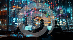 AI generated images of Interactive Data Display Image