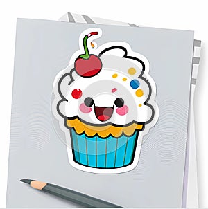 Cupcake Love, Made with Generative AI photo