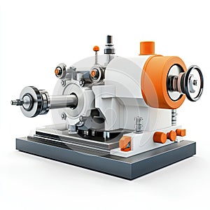 AI-Generated Industrial Machine