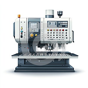 AI-Generated Industrial Machine