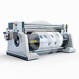 AI-Generated Industrial Roll Printer