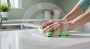 AI-Generated Kitchen Cleaning