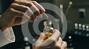 AI-Generated Liquid Sample