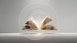 AI-Generated Magical Book