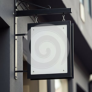 AIGenerated Mockup: Clean and Professional Design Display photo