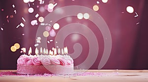 AI generated, photorealistic illustration, beautiful design for sweet sixteen birthday party, birthday celebration, invitation
