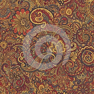 AI Generated Seamless Pattern Design for Printing and Decorative Applications