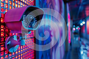 Leading safety protocols enhance urban living through CCTV surveillance that monitors behavioral anomalies on secure networks. photo