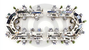 AI-Generated Trading Room