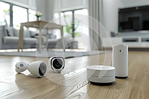 Watchful incident alerts and reliable connections in surveillance systems with motion detection support barrier systems for effect photo