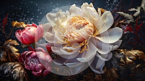AI Generated Vintage Botanicals Guide Photographing Beautiful Flowers
