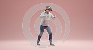 AI-Generated VR Metaverse Avatar