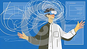 AI-Generated VR Metaverse Experience