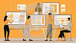 AI-Generated Web Design Team