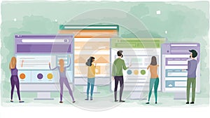 AI-Generated Website Design Collaboration
