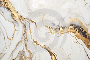 Ai generated white marble background