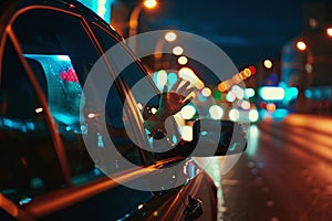 ai generative child kidnapping concept