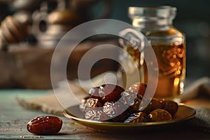 ai generative honey and dates