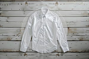 ai generative plain white shirt