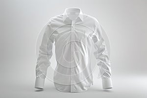 ai generative plain white shirt