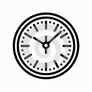 clock icon time alarm