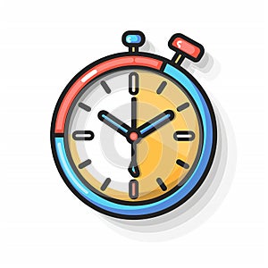 clock icon time alarm