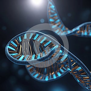 AI Genetic Engineering DNA Analysis Biotechnology