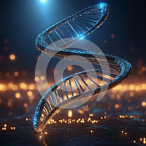 AI Genetic Engineering DNA Analysis Biotechnology