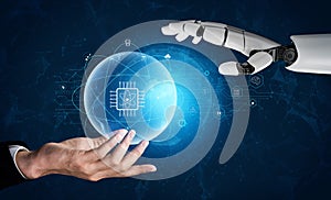 AI on the Global Quantum Computing Network of The Future Motif