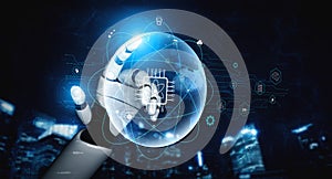 AI on the Global Quantum Computing Network of The Future Motif