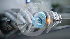 AI in Global Software Development and Application Coding Motif