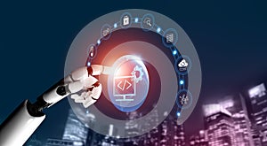 AI in Global Software Development and Application Coding Motif