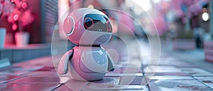 AI Helper Bot Engages in Modern Customer Support. Concept AI Bot, Modern Support, Customer