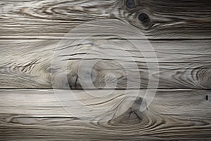 AI illustration of wooden planks weathered by sun, rain, and wind