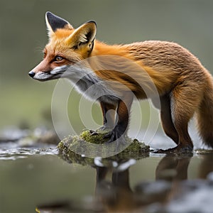 AI Images - Red Fox Wildlife