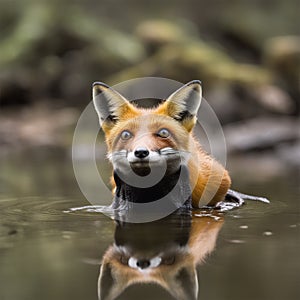 AI Images - Red Fox Wildlife